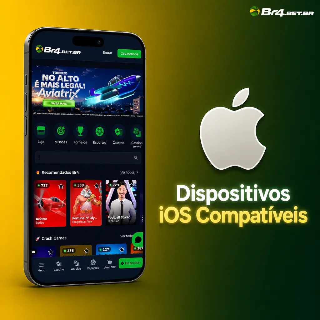 Lista de dispositivos iOS compatíveis, incluindo modelos de iPhone e iPad suportados pelo aplicativo
