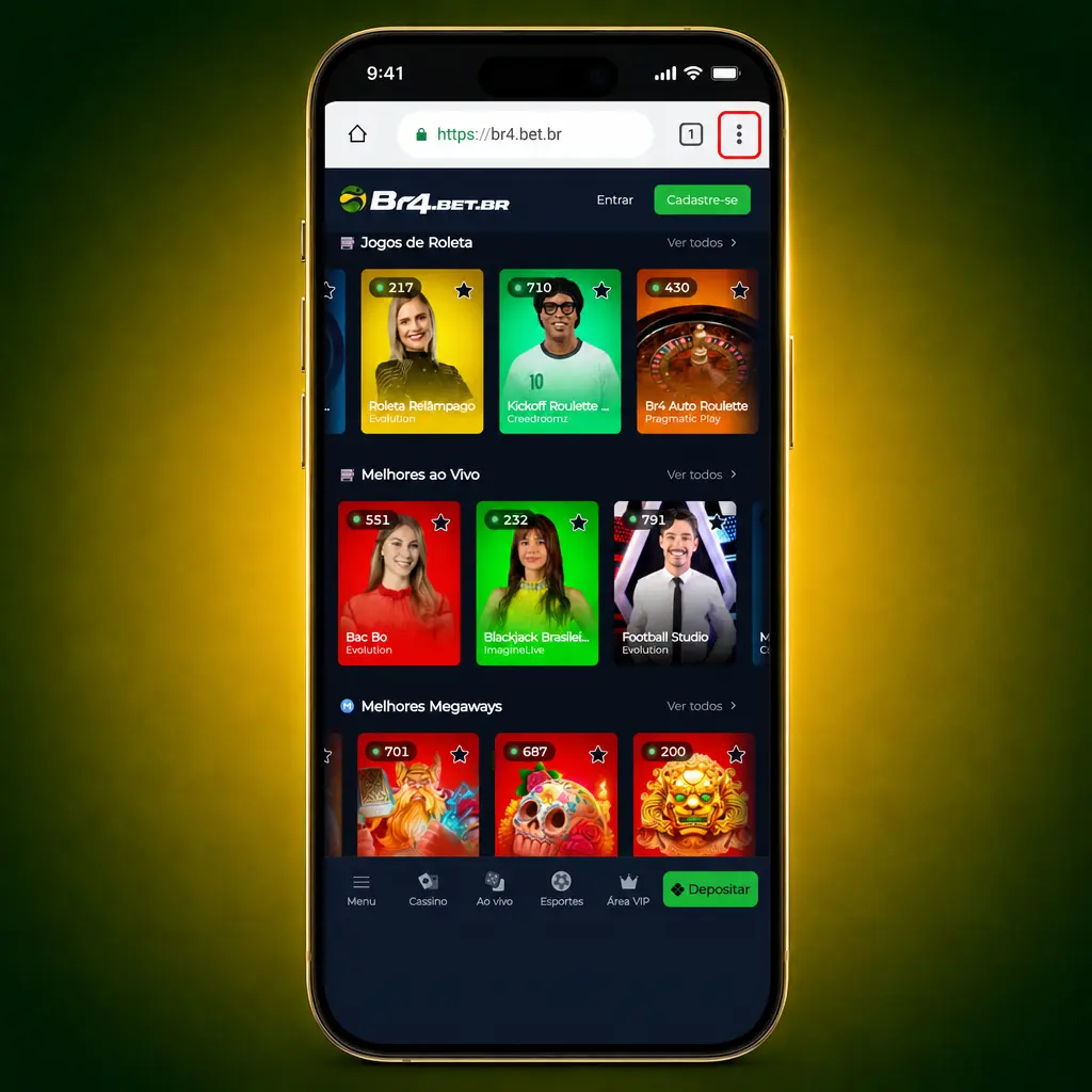 Guia passo a passo para instalar o aplicativo BR4bet em aparelhos Android