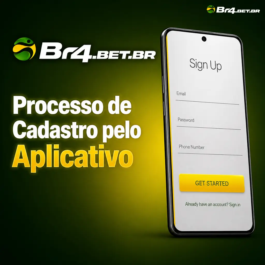 Passo a passo do cadastro no aplicativo BR4bet: preencha dados, crie senha e finalize o registro em minutos