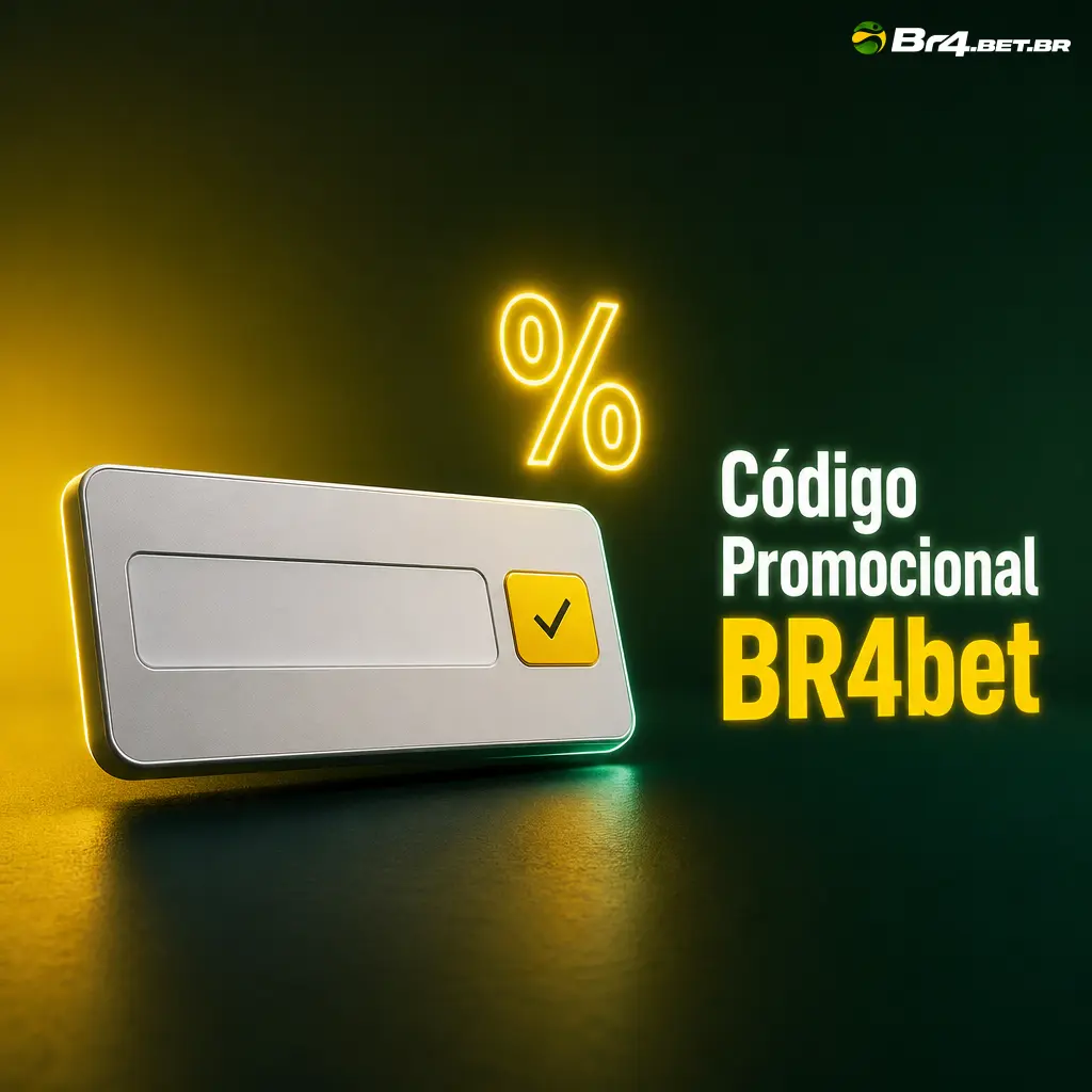 Código promocional BR4bet: insira no cadastro para liberar rodadas grátis ou bônus extra no primeiro depósito.