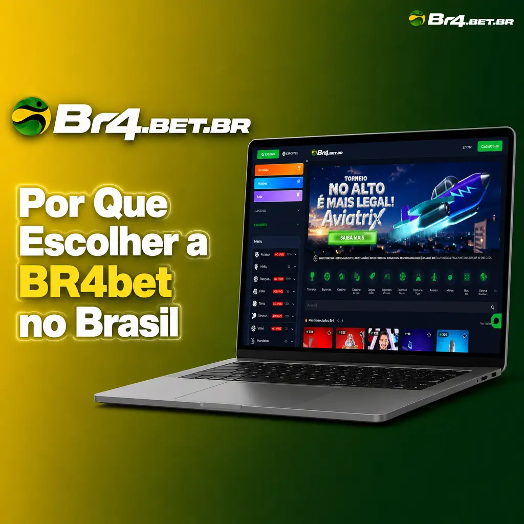 BR4bet: plataforma de apostas esportivas e cassino online segura, com Pix, suporte em português e odds ao vivo para brasileiros.
